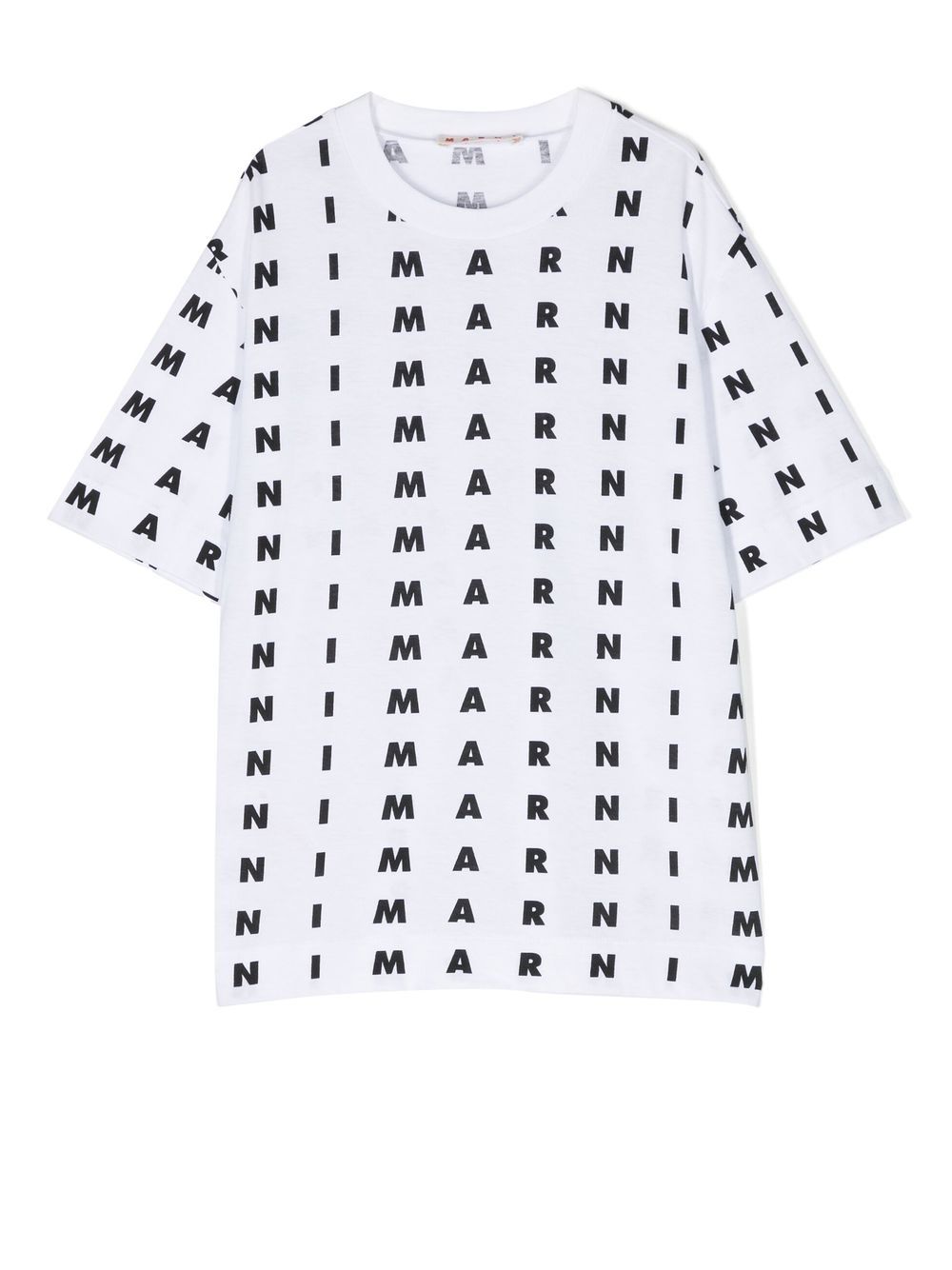 [빠른배송] 마르니 키즈 마르니 키즈 모노그램 프린트 반소매 티셔츠 M00774M00NV