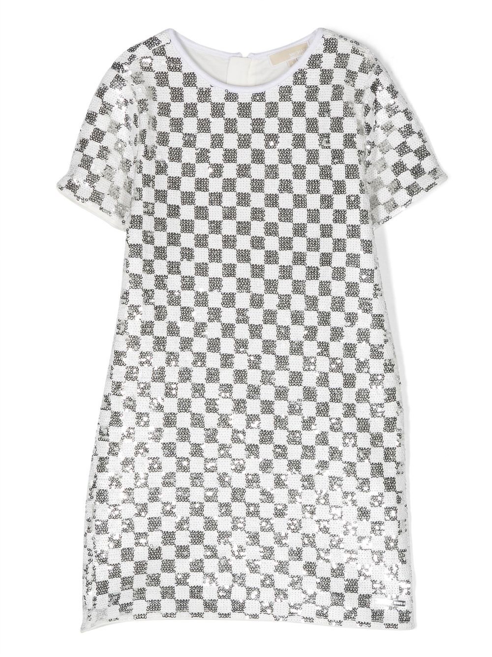 [빠른배송] 마이클코어스 키즈 체크 패턴 시퀸 드레스 R12146M31