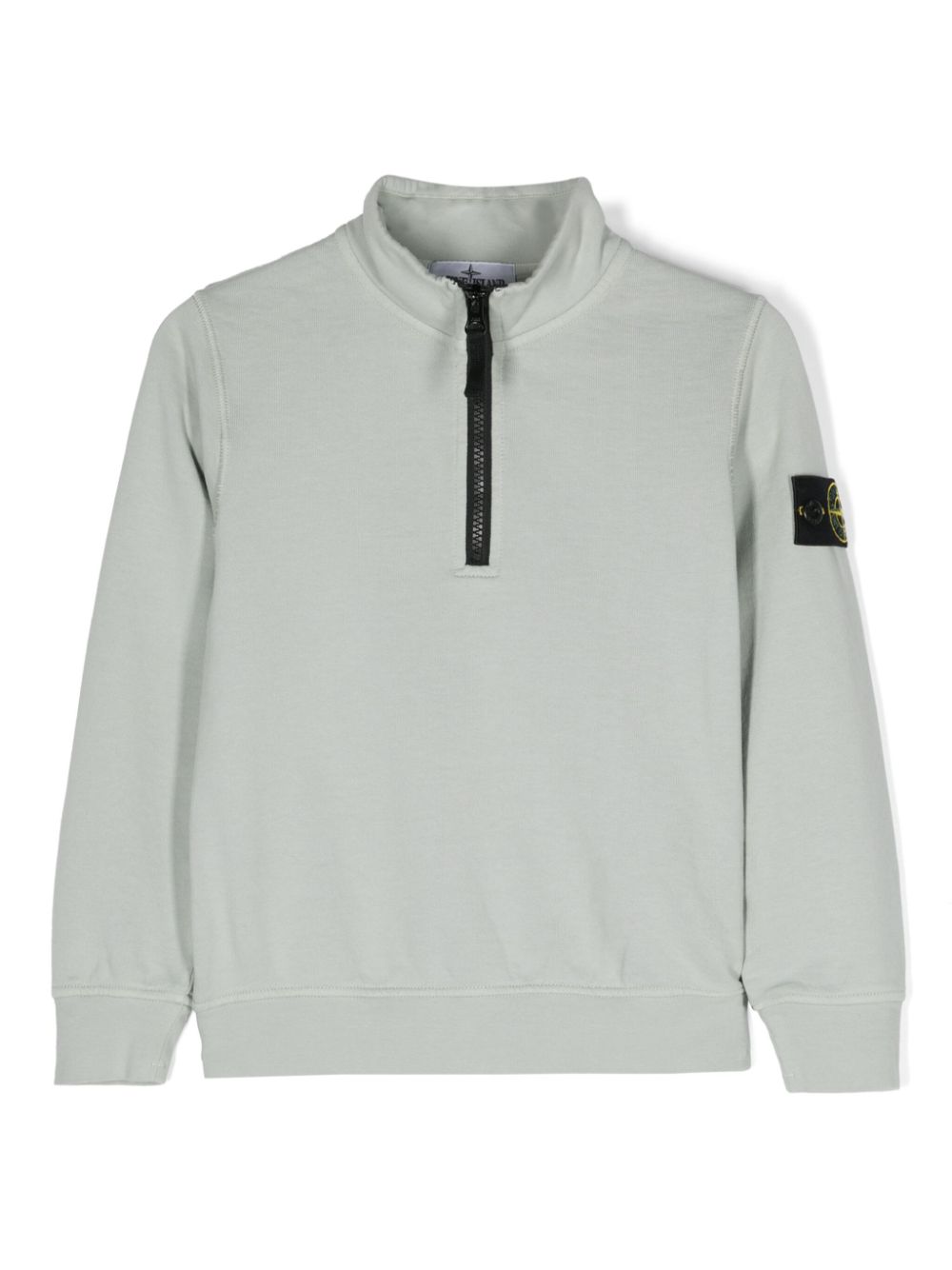 [빠른배송] 스톤아일랜드 키즈 Compass-badge cotton sweatshirt 801663240