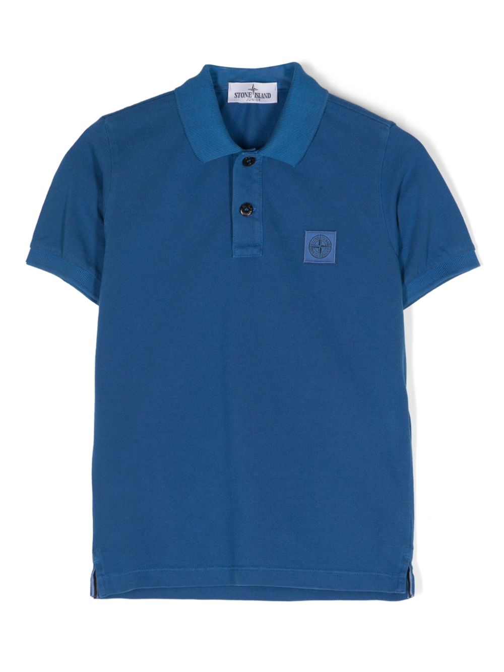 [빠른배송] 스톤아일랜드 키즈 Compass-motif cotton polo shirt 801620967