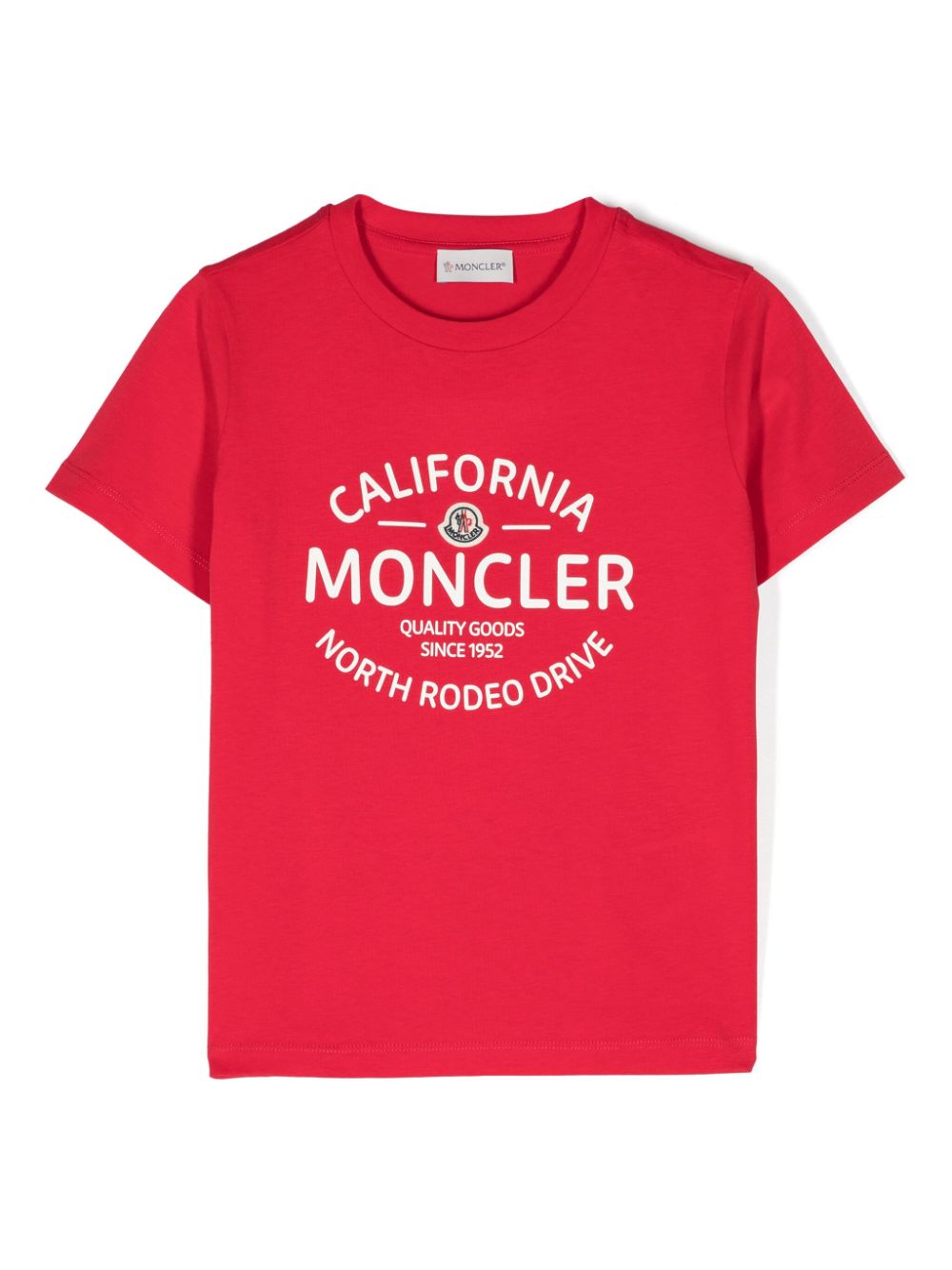 [빠른배송] 몽클레어 키즈 로고 프린트 티셔츠 J19548C0002089AFV