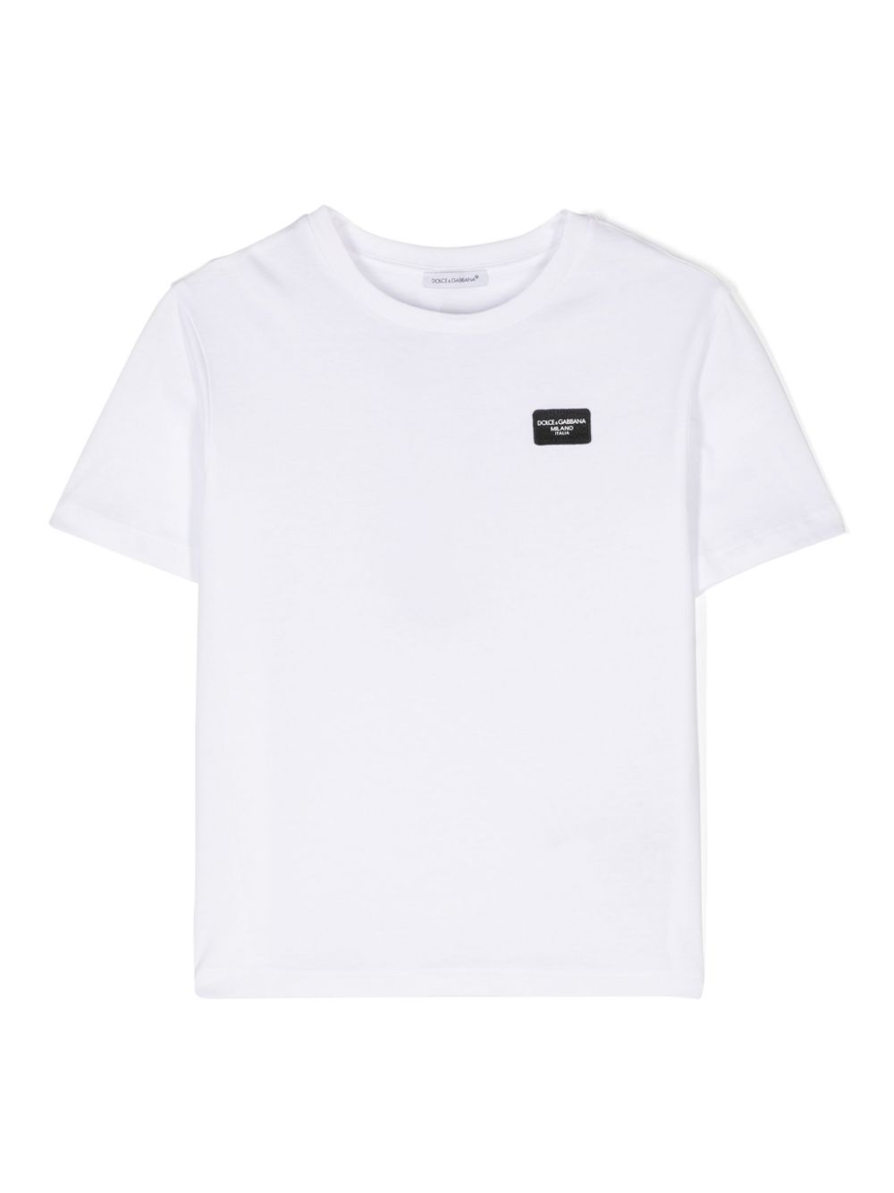 [빠른배송]  logo-patch cotton T-shirt L4JTBLG7M4S