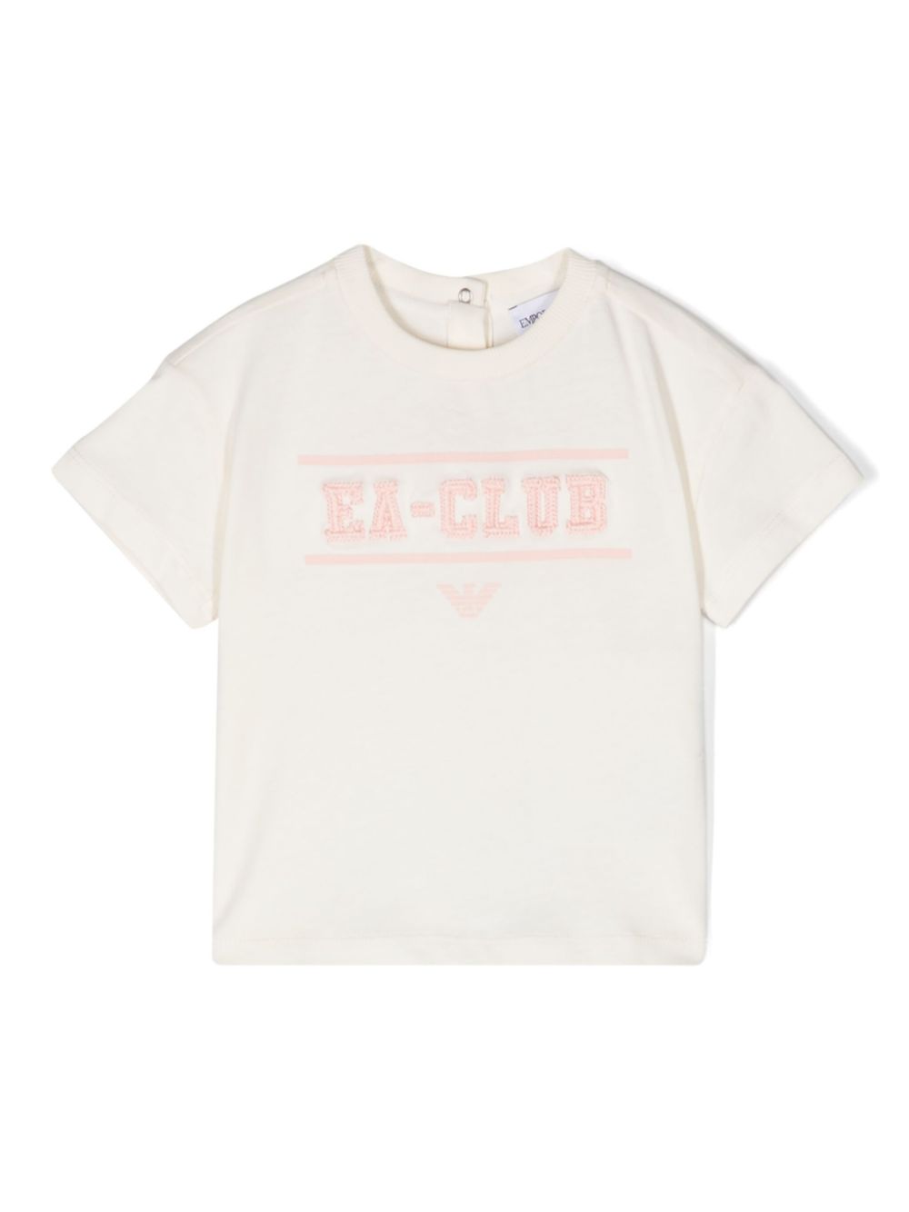 [빠른배송] 엠포리오 아르마니 키즈 로고 자수 티셔츠 3DET023J52Z