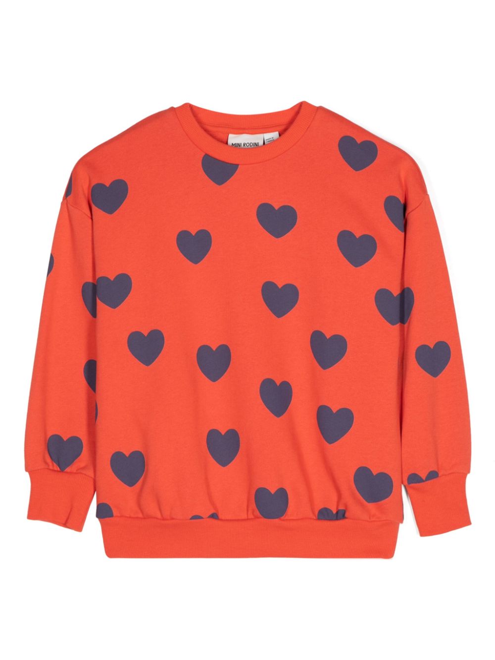 [빠른배송] 미니 로디니 graphic-print organic-cotton sweatshirt